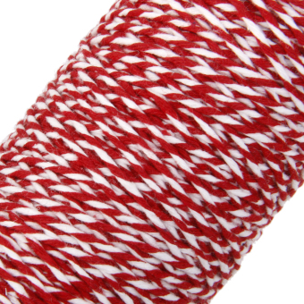 100M Wrap Gift Cotton Rope Ribbon Twine Rope Cord String Red, White June 2018 - 4 100M Wrap Gift Cotton Rope Ribbon Twine Rope Cord String Red, White - 4