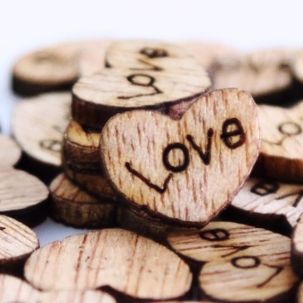 100pcs Rustic Wedding Guest Book Wooden Heart Shapes Embellishments- Intl June 2018 - 4 100pcs Rustic Wedding Guest Book Wooden Heart Shapes Embellishments- intl - 4