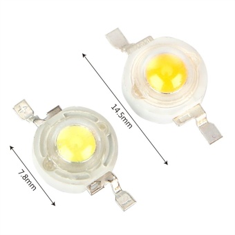 100Pcs/lot High Power Emitting Diodes SMD Chip For 3W -18W Spotlight LED Bulb 1W 110-120LM - Intl June 2018 - 2 100Pcs/lot High Power Emitting Diodes SMD Chip for 3W -18W Spotlight LED Bulb 1W 110-120LM - intl - 2