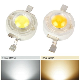 100Pcs/lot High Power Emitting Diodes SMD Chip For 3W -18W Spotlight LED Bulb 1W 110-120LM - Intl June 2018 - 5 100Pcs/lot High Power Emitting Diodes SMD Chip for 3W -18W Spotlight LED Bulb 1W 110-120LM - intl - 5