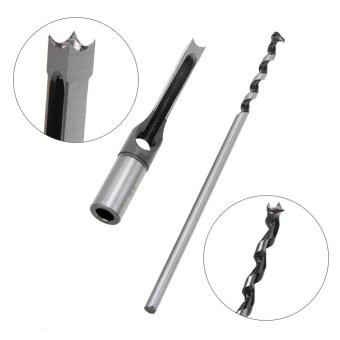 10mm HSS Square Hole Saw Mortise Chisel Wood Drill Bit With TwistDrill - Intl June 2018 - 5 10mm HSS Square Hole Saw Mortise Chisel Wood Drill Bit with TwistDrill - intl - 5