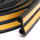 10pcs 5M P Type Draught Self Adhesive Window Door Excluder Foam Seal Strip Tape Rubber Black August 2018 - 3 10pcs 5M P Type Draught Self Adhesive Window Door Excluder Foam Seal Strip Tape Rubber Black - 3