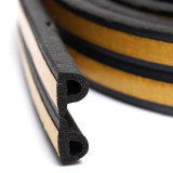10pcs 5M P Type Draught Self Adhesive Window Door Excluder Foam Seal Strip Tape Rubber Black August 2018 - 2 10pcs 5M P Type Draught Self Adhesive Window Door Excluder Foam Seal Strip Tape Rubber Black - 2