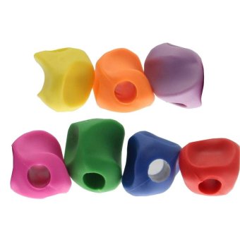 10pcs Silicone Pen Gripper Pencil Grip Crossover Writing Aid For Kids Children Homework Drawing (Random Color) - Intl June 2018 - 2 10pcs Silicone Pen Gripper Pencil Grip Crossover Writing Aid for Kids Children Homework Drawing (Random Color) - intl - 2