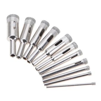 10Pcs/set 3-14MM Diamond Coated Core Hole Saw Drill Bit Set Tools -intl April 2018 - 5 10Pcs/set 3-14MM Diamond Coated Core Hole Saw Drill Bit Set Tools -intl - 5