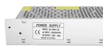 110/220V To DC12V 15A 180W Switch Power Supply Driver,PowerTransformer For CCTV Camera/ Security System/ LED Strip Light(12V15A) - Intl June 2018 - 2 110/220V to DC12V 15A 180W Switch Power Supply Driver,PowerTransformer for CCTV camera/ Security System/ LED Strip Light(12V15A) - intl - 2