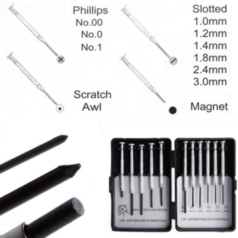 11PCS Micro Precision Screwdriver Set Mini Jewellers Watch GlassesRepairs Kit - Intl June 2018 - 5 11PCS Micro Precision Screwdriver Set Mini Jewellers Watch GlassesRepairs Kit - intl - 5