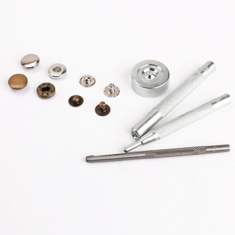 12.5mm Snap Fastener Press Stud Buttons Poppers Leather Craft Fixings Tools Kit June 2018 - 2 12.5mm Snap Fastener Press Stud Buttons Poppers Leather Craft Fixings Tools Kit - 2