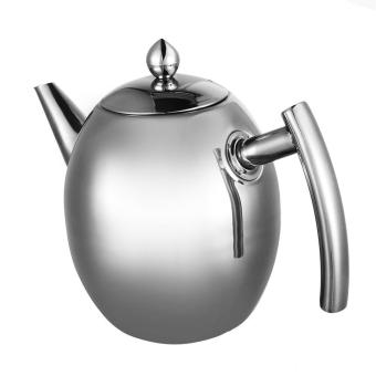 1L Stainless Steel Teapot Coffee Pot Water Kettle With Filter - Intl June 2018 - 2 1L Stainless Steel Teapot Coffee Pot Water Kettle With Filter - intl - 2