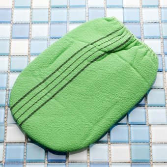1pc Glove Bath Towel / Body Scrub Exfoliating Mitten Comfort FitMade In Korea - Intl June 2018 - 3 1pc glove bath towel / Body Scrub Exfoliating Mitten Comfort FitMade in Korea - intl - 3