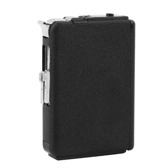 2 In 1 Cigarette Case Box Holder Windproof Flame Fire Gas Refillable Lighter June 2018 - 4 2 in 1 Cigarette Case Box Holder Windproof Flame Fire Gas Refillable Lighter - 4