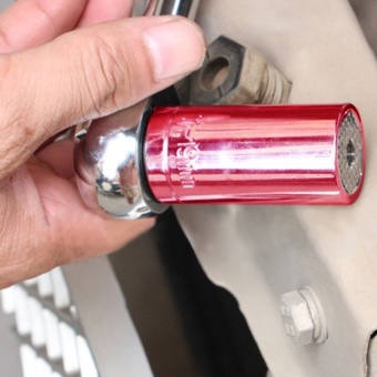 2 Piece/Set Gator Grip Multi Function Ratchet Universal Socket 7-19mm Power Drill Adapter Car Hand Tools Repair Kit (Red) - Intl April 2018 - 2 2 Piece/Set Gator Grip Multi Function Ratchet Universal Socket 7-19mm Power Drill Adapter Car Hand Tools Repair Kit (Red) - intl - 2