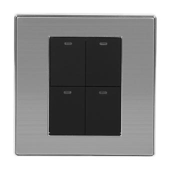 2 Way Modern Type Electrical Push Buttons Wall Light Switch (4Gang) - Intl June 2018 - 2 2 Way Modern Type Electrical Push Buttons Wall Light Switch (4Gang) - intl - 2