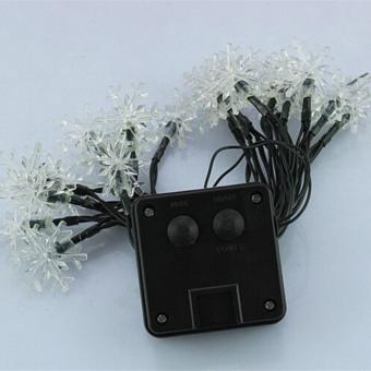 2017 New Arrive 20 LEDs 4.8m Snow Flake Flowers Solar Powered String Fairy Lights Waterproof Outdoor Solar String Lights Decorated Garden Festival(Multi-color) - Intl June 2018 - 2 2017 New arrive 20 LEDs 4.8m Snow Flake Flowers Solar Powered String Fairy Lights Waterproof Outdoor Solar String Lights Decorated Garden Festival(Multi-color) - intl - 2