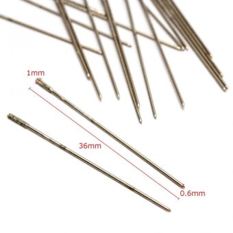 20pcs/set 0.6mm Shank Diamond Hole Saw Cutter Drill Bits - Intl June 2018 - 2 20pcs/set 0.6mm Shank Diamond Hole Saw Cutter Drill Bits - intl - 2