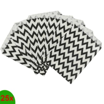 25 Pcs Candy Bag Stripe Treat Bags Gifts Paper Bags - Intl June 2018 - 3 25 Pcs Candy Bag Stripe Treat Bags Gifts Paper Bags - intl - 3