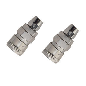 2pcs Pneumatic Air Quick Coupler Socket Connector With 8ID-12mmODHose SP20 June 2018 - 2 2pcs Pneumatic Air Quick Coupler Socket Connector with 8ID-12mmODHose SP20 - 2
