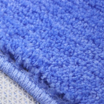 2Pcs Set Solid Color Bath Mat Toilet Non Slip Bathroom RugWaterproof Floor Carpet - Intl June 2018 - 5 2Pcs Set Solid Color Bath Mat Toilet Non Slip Bathroom RugWaterproof Floor Carpet - intl - 5