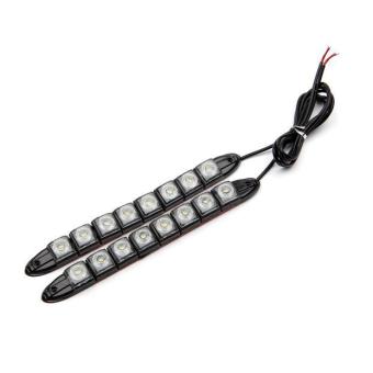 2x COB Car DRL Driving Fog Light 8 LED Daytime Running LightFlexible - Intl June 2018 - 2 2x COB Car DRL Driving Fog Light 8 LED Daytime Running LightFlexible - intl - 2