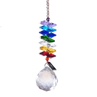 30mm Chandelier Crystals Ball Prisms Rainbow Octogon ChakraSuncatcher For Gift - Intl June 2018 - 2 30mm Chandelier Crystals Ball Prisms Rainbow Octogon ChakraSuncatcher for Gift - intl - 2