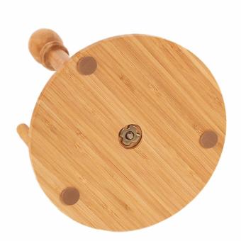 360DSC Bamboo Vertical Stand Kitchen Paper Towel Toilet TissueHolder - Burlywood - Intl April 2018 - 5 360DSC Bamboo Vertical Stand Kitchen Paper Towel Toilet TissueHolder - Burlywood - intl - 5
