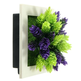 3D Artificial Plant Flower Wall Hanging Decal Photo Frame Home Office Art Decor - Intl June 2018 - 2 3D Artificial Plant Flower Wall Hanging Decal Photo Frame Home Office Art Decor - intl - 2