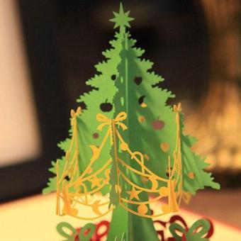 3D Merry Christmas Tree Greeting Cards Message Card ThanksgivingCard - Intl June 2018 - 5 3D Merry Christmas Tree Greeting Cards Message Card ThanksgivingCard - intl - 5