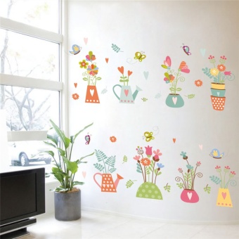 3d Vivid Nature Plant Flower Butterfly Window PVC Wall Sticker Home Decor Decoration DIY Home Wall Decals Sticker - Intl June 2018 - 3 3d Vivid Nature Plant Flower Butterfly Window PVC Wall Sticker Home Decor Decoration DIY Home Wall Decals sticker - intl - 3