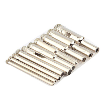 3mm-12mm Diamond Coated Marble Ceramic Tile Hole Saw Drill Bits Set Of 10 April 2018 - 2 3mm-12mm Diamond Coated marble Ceramic Tile Hole Saw Drill Bits Set of 10 - 2