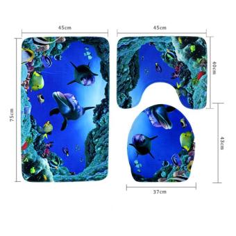 3pcs/set Creative Non-slip Bathroom Floor Mats Toilet Seat CoversSet Lid Mats Cover U Shape Pedestal Toilet Rug Carpet - Intl June 2018 - 2 3pcs/set Creative Non-slip Bathroom Floor Mats Toilet Seat CoversSet Lid Mats Cover U Shape Pedestal Toilet Rug Carpet - intl - 2