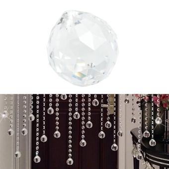 40 Mm Clear Ball Lamp Prisms Part Wedding Decor Hanging Pendant - Intl June 2018 - 2 40 mm Clear Ball Lamp Prisms Part Wedding Decor Hanging Pendant - intl - 2