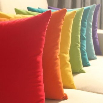 45cm X 45cm Cushion Cover Bed Sofa Throw Pillow Case Color:Coffee -intl June 2018 - 5 45cm x 45cm Cushion Cover Bed Sofa Throw Pillow Case color:Coffee -intl - 5