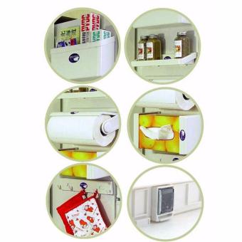 5 In 1 Multipurpose Magnetic Refrigerator Shelf (White) June 2018 - 3 5 in 1 Multipurpose Magnetic Refrigerator Shelf (White) - 3