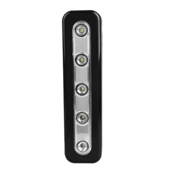 5 LED Light Bar Battery Operated Cabinet Closet Light Kitchen Corridor Strip Wall Touch Lamp - Intl June 2018 - 4 5 LED Light Bar Battery Operated Cabinet Closet Light Kitchen Corridor Strip Wall Touch Lamp - intl - 4