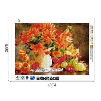 5D Diamond Painting Flowers Embroidery DIY Cross Stitch Crafts Home Wall Decor - Intl July 2018 - 2 5D Diamond Painting Flowers Embroidery DIY Cross Stitch Crafts Home Wall Decor - intl - 2