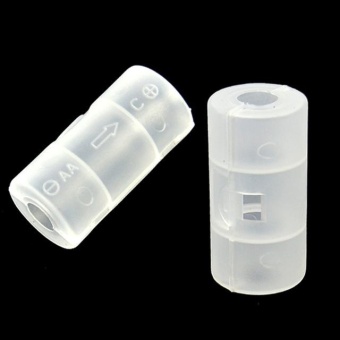 5PCS AA To C Battery Adaptor Holder Case Converter Switcher LR06 AATo C LR14 Size Battery Storage Box - Intl June 2018 - 3 5PCS AA To C Battery Adaptor Holder Case Converter Switcher LR06 AATo C LR14 Size Battery Storage Box - intl - 3