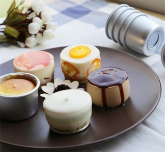 5pcs/lot 2inch(Dia 6cm) Aluminum Alloy Round Mini Cake PanRemovable Bottom Pudding Mold DIY Baking Kitchen Tools (Size: 2inch) - Intl June 2018 - 4 5pcs/lot 2inch(Dia 6cm) Aluminum Alloy Round Mini Cake PanRemovable Bottom Pudding Mold DIY Baking Kitchen Tools (Size: 2inch) - intl - 4