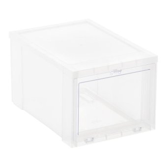 6pcs Combo Hitop Drop Front Plastic Shoe Boxesstockable/Multi-purpose Storage Box (Clear) April 2018 - 3 6pcs Combo Hitop Drop Front Plastic Shoe Boxesstockable/Multi-purpose storage box (Clear) - 3