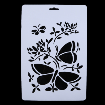 6pcs Layering Stencils For Walls Painting Scrapbooking EmbossingPaper - Intl June 2018 - 4 6pcs Layering Stencils For Walls Painting Scrapbooking EmbossingPaper - intl - 4