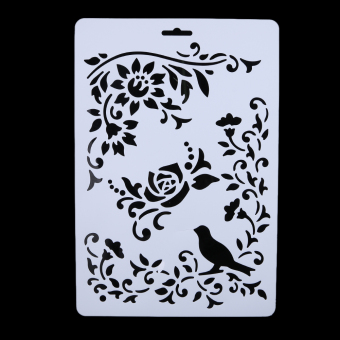 6pcs Layering Stencils For Walls Painting Scrapbooking EmbossingPaper - Intl June 2018 - 3 6pcs Layering Stencils For Walls Painting Scrapbooking EmbossingPaper - intl - 3