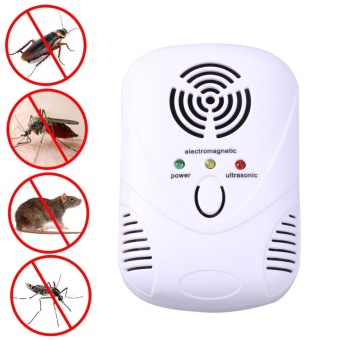 6W Electronic Ultrasonic Mouse Killer Mouse Cockroach Trap Mosquito Repelle(White) - Intl June 2018 - 3 6W Electronic Ultrasonic Mouse Killer Mouse Cockroach Trap Mosquito Repelle(White) - intl - 3
