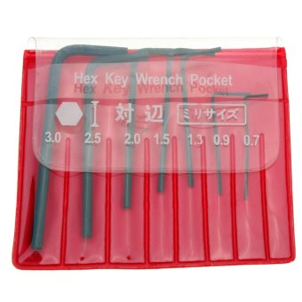 7Pcs 0.7mm-3mm Mini Micro Hexagon Hex Allen Key Set Wrench Screwdriver Tool Kit June 2018 - 5 7Pcs 0.7mm-3mm Mini Micro Hexagon Hex Allen Key Set Wrench Screwdriver Tool Kit - 5