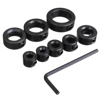 8Pcs Woodworking Drill Bit Depth Stop Collars Ring Positioner -intl June 2018 - 3 8Pcs Woodworking Drill Bit Depth Stop Collars Ring Positioner -intl - 3