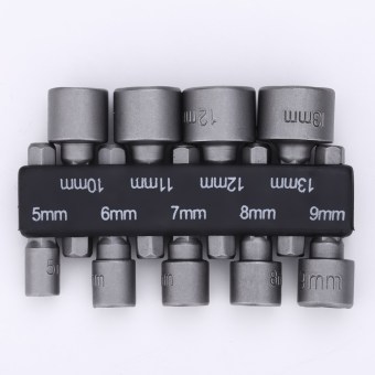 9pcs/set 6mm-14mm Hex Socket Sleeve Nozzles Nut Driver Set DrillBit Adapte - Intl June 2018 - 3 9pcs/set 6mm-14mm Hex Socket Sleeve Nozzles Nut Driver Set DrillBit Adapte - Intl - 3