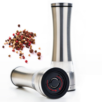 Adjustable Stainless Steel Salt And Pepper Ceramic Grinder June 2018 - 3 Adjustable Stainless Steel Salt And Pepper Ceramic Grinder - 3