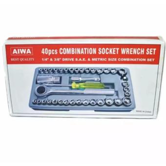 Aiwa Combination Socket Wrench 40-piece Set June 2018 - 3 Aiwa Combination Socket Wrench 40-piece Set - 3
