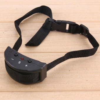 Anti Bark Pet Dog Training Collar Vibration Shock Electronic PetTrainer (Black) - Intl June 2018 - 4 Anti Bark Pet Dog Training Collar Vibration Shock Electronic PetTrainer (Black) - intl - 4