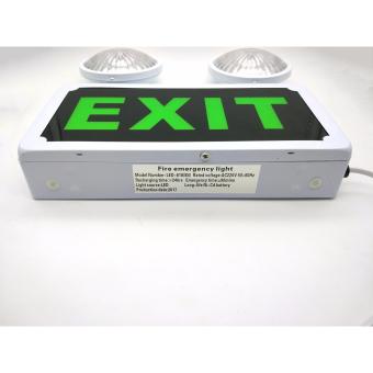 Automatic LED Emergency Exit Signage Combo Light 3W June 2018 - 3 Automatic LED Emergency Exit Signage Combo Light 3W - 3