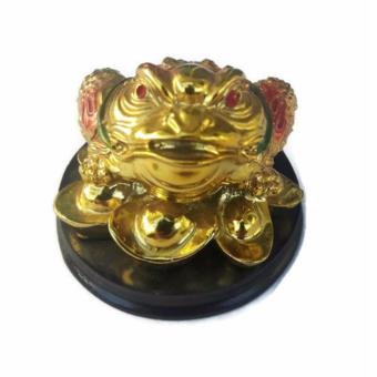 Be Lucky Charms Feng Shui Money Catcher Three Legged Lucky GoldenFrog Ornament June 2018 - 3 Be Lucky Charms Feng Shui Money Catcher Three Legged Lucky GoldenFrog Ornament - 3