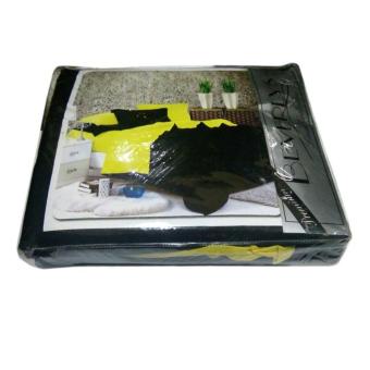 Beverly's Premium Linen Collection 2 Tone Bedsheet Set Of 4(Black/Yellow) April 2018 - 3 Beverly's Premium Linen Collection 2 Tone Bedsheet Set of 4(Black/Yellow) - 3